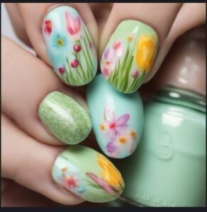 Easter nails